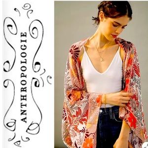 Larissa Floral Kimono - Anthropologie